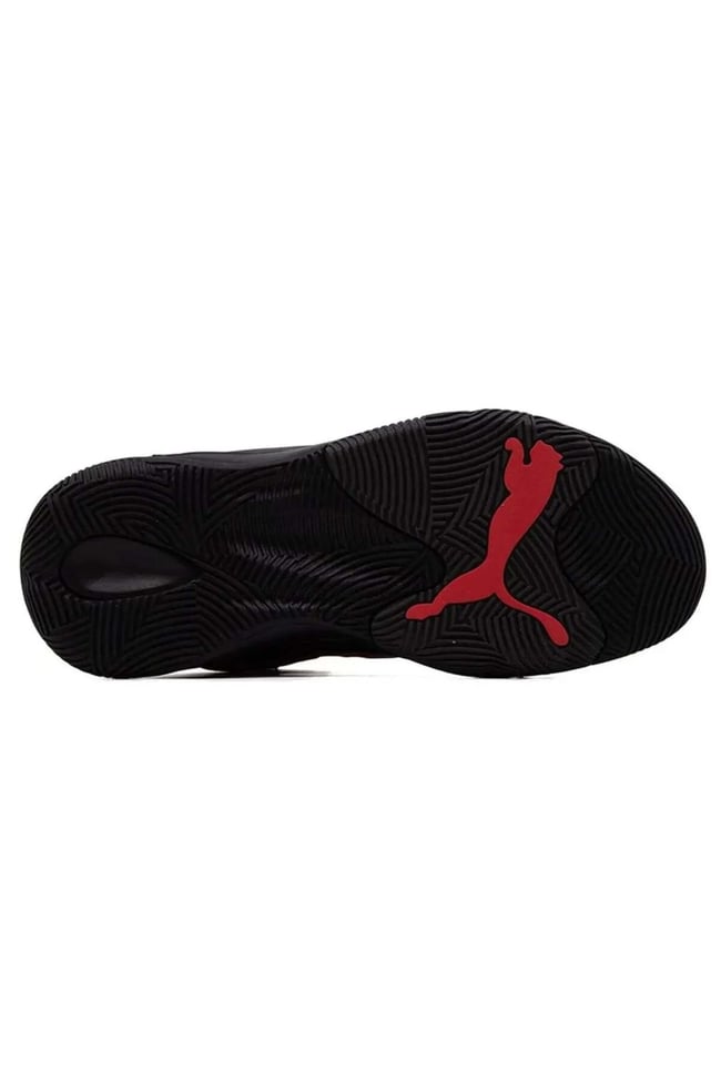 Puma 392329 Puma Rebound Future Nextgen Black-For All Time Red-Coal Erkek Basketbol Ayakkabısı