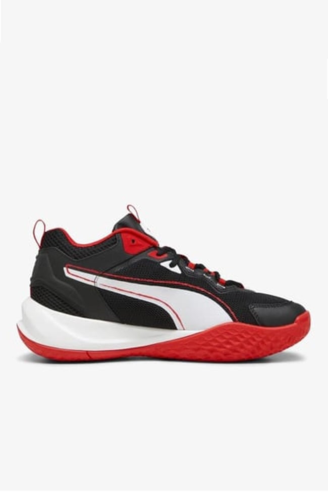 Puma 392330 Playmaker 2023 Puma Black-Puma White- Red Erkek Basketbol Ayakkabısı