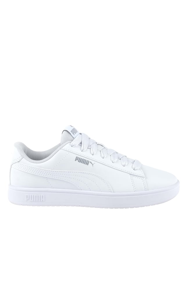 Puma 394251-01 Puma Rıckıe Classıc Puma Whıte-Puma Sılver Unısex Yuruyus Ayakkabısı