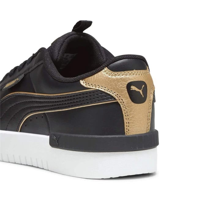 Puma 395085 Vikky V3 Metallic Shine Puma Black-Puma Gold Kadın Basketbol Ayakkabısı