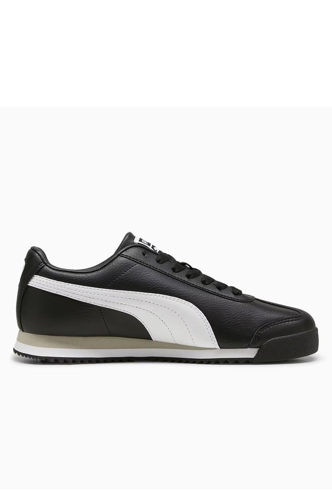 Puma 396868 02 Roma 24 Standard Puma Black-Puma Whıte-Smokey Gray Unısex Yuruyus Ayakkabısı