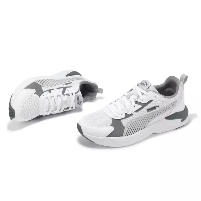 Puma 400229 02 X-Ray 3 Lt Puma Whıte-Cool Lıght Gray-Cast Iron Unısex Yuruyus Ayakkabısı