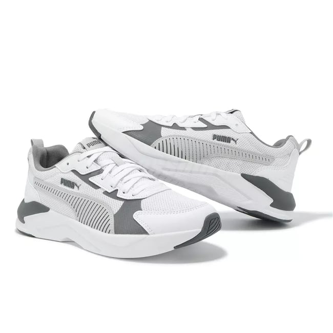 Puma 400229 02 X-Ray 3 Lt Puma Whıte-Cool Lıght Gray-Cast Iron Unısex Yuruyus Ayakkabısı