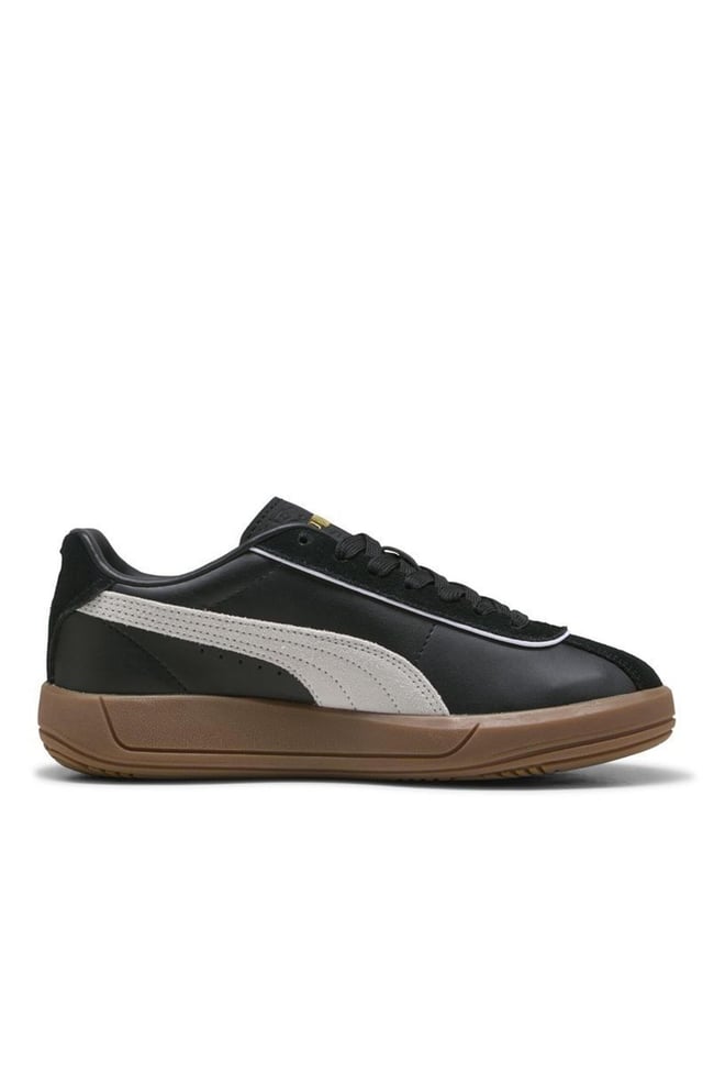 Puma 400364 02 Puma Club Klassıka Puma Black-Puma Whıte-Puma Gold Zenne Yuruyus Ayakkabısı