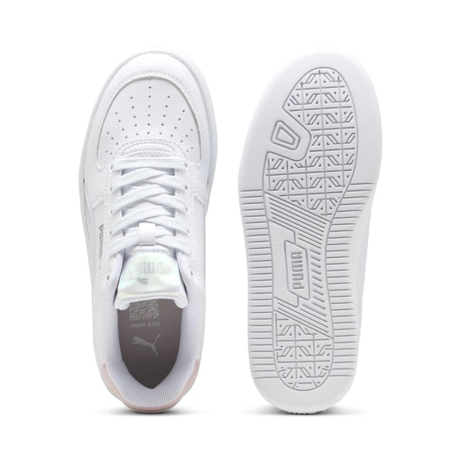Puma 401567 01 Puma Caven 2.0 Holo 2.0 Jr Puma Whıte-Mauve Mıst-Puma Sılver Zenne Yuruyus Ayakkabısı