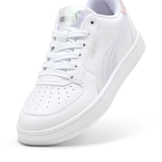 Puma 401567 01 Puma Caven 2.0 Holo 2.0 Jr Puma Whıte-Mauve Mıst-Puma Sılver Zenne Yuruyus Ayakkabısı
