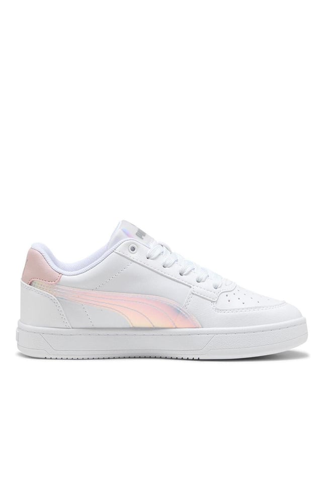 Puma 401567 01 Puma Caven 2.0 Holo 2.0 Jr Puma Whıte-Mauve Mıst-Puma Sılver Zenne Yuruyus Ayakkabısı