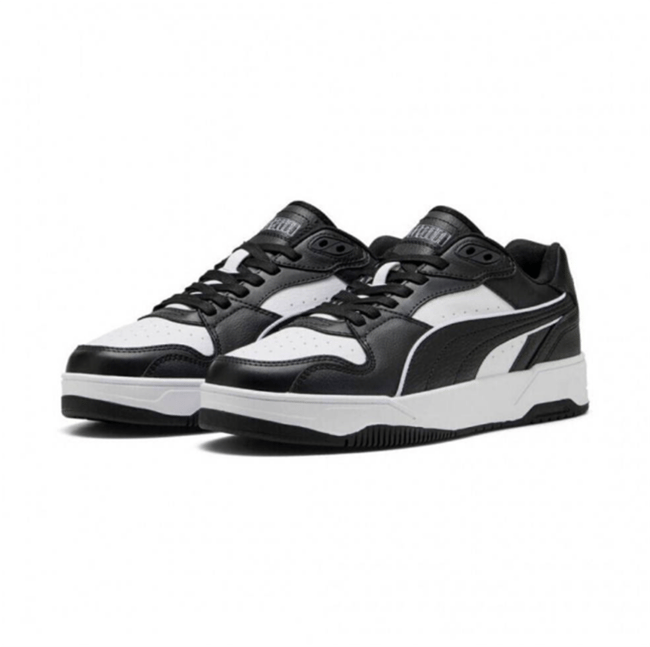 Puma 402586-05 Rbd Break Low Puma Whıte-Puma Black-Black Unısex Sneaker Ayakkabı