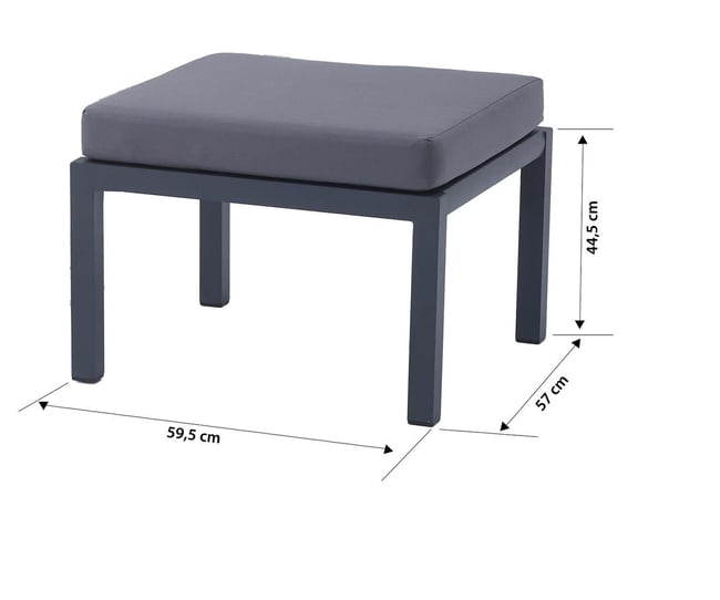 Erinöz Rimini Bahçe Balkon Oturma Grubu 2+1+1+Sehpa
