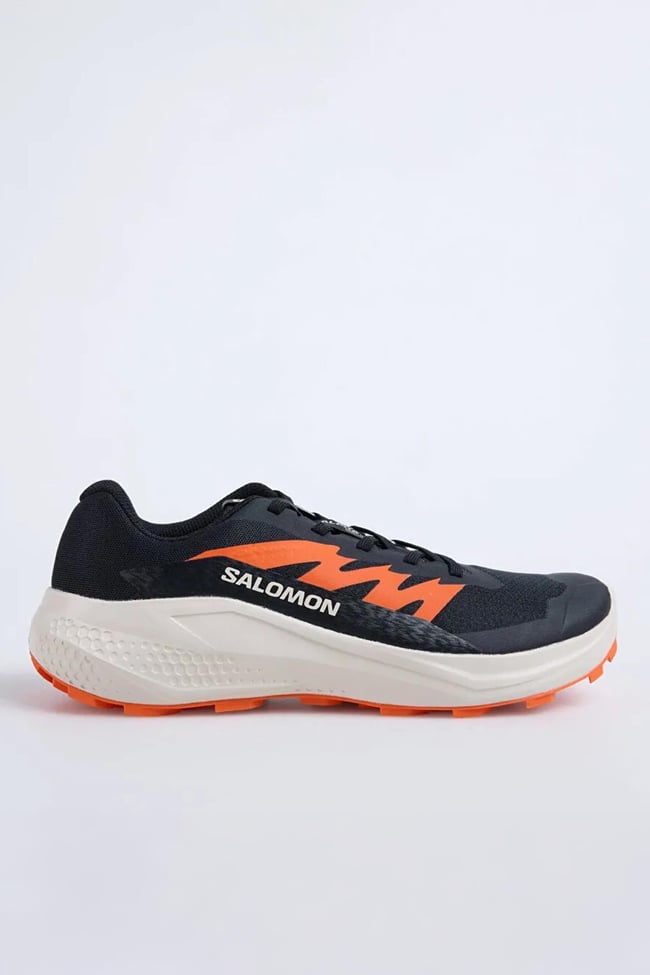 Salomon Alphaglıde 5896 Black-Raıny Day-Red Orange Erkek Patika Koşu Ayakkabısı