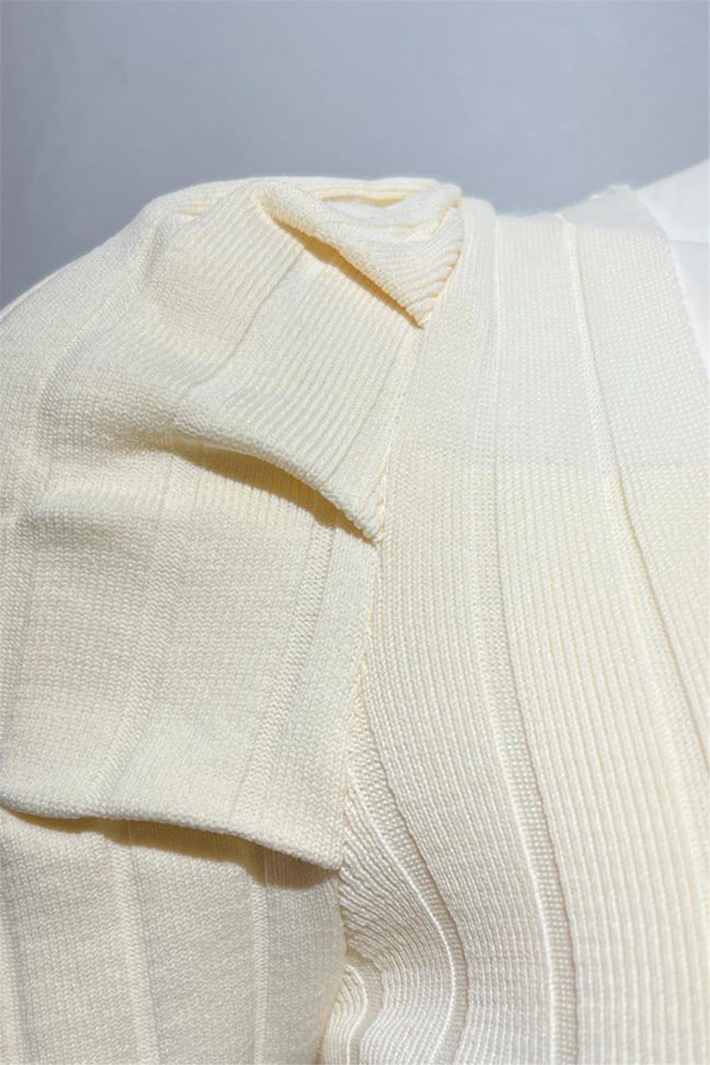 Sateen 678 134 1494 Ekru Kadın Prenses Kol Triko