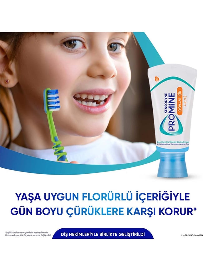 SENSODYNE 50ML PRONOMEL COCUKLAR ICIN