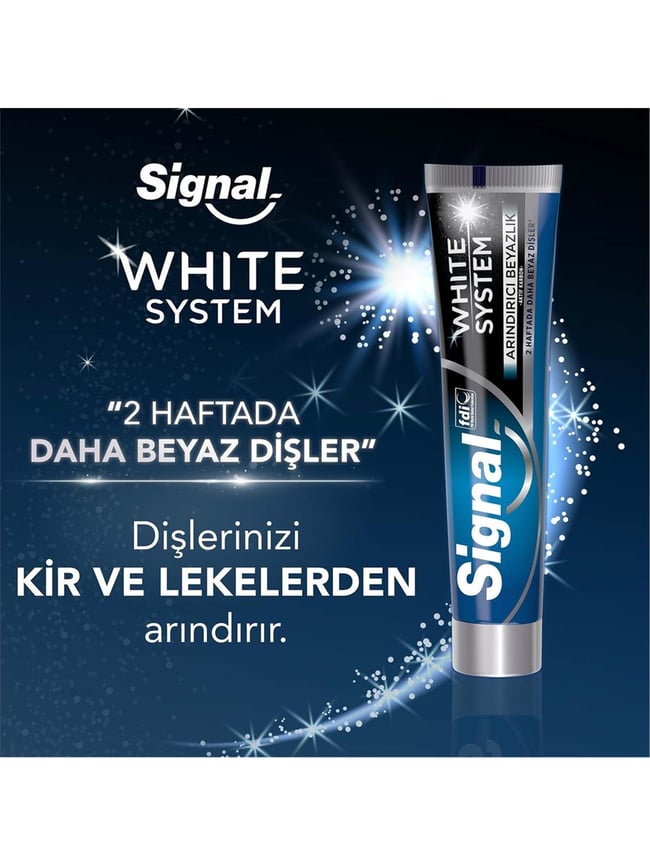 SIGNAL 75ML WHITE SYSTEM DIS MACUNU PURIFIED