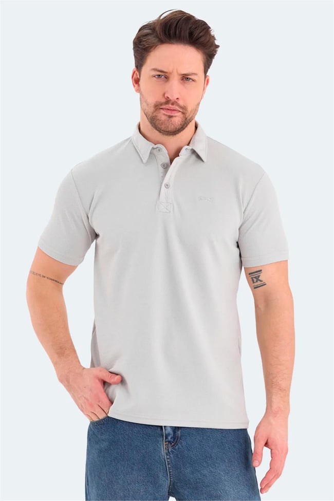 Slazenger Bolt Grı Erkek T-Shırt