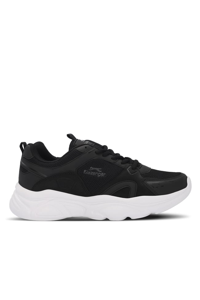 Slazenger Gıza Sıyah / Beyaz Mrd Kosu Ayakkabısı