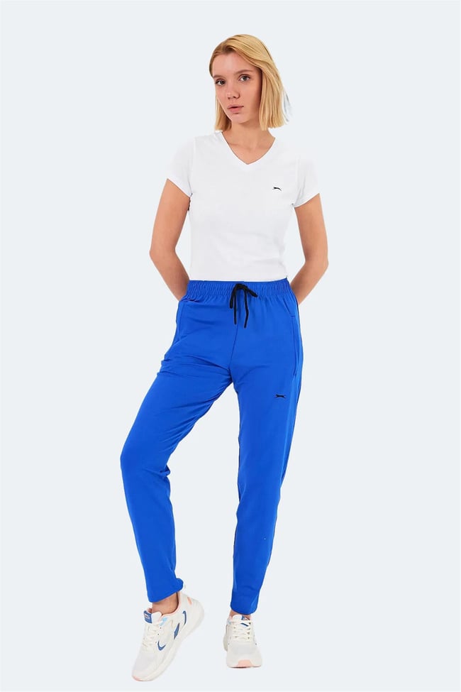 Slazenger Karmor Saks Mavı Kadın Esofman Alt