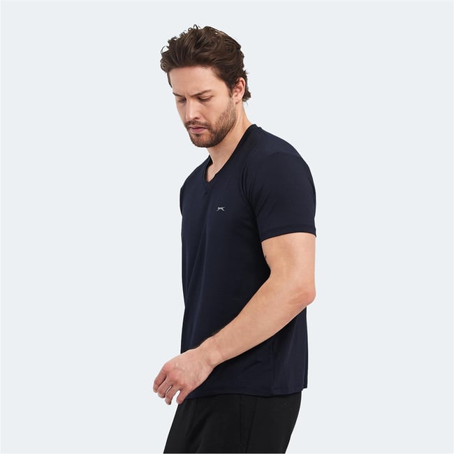 Slazenger Katrıına Lacıvert Erkek T-Shırt