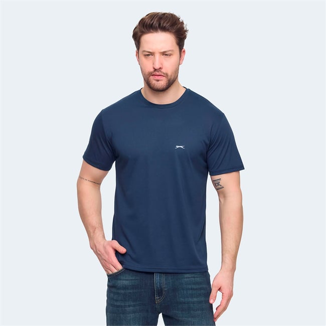 Slazenger Krater Lacivert Erkek T-Shırt