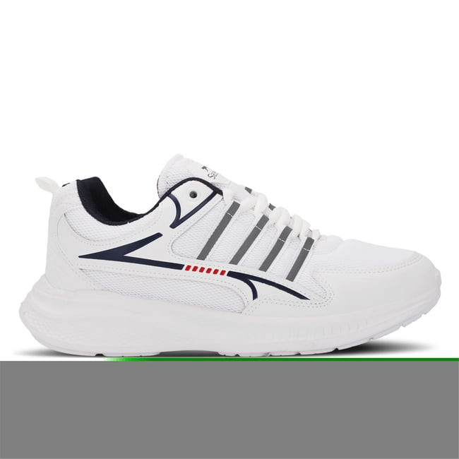 Slazenger Macellan Beyaz / Lacıvert Mrd Kosu Ayakkabısı