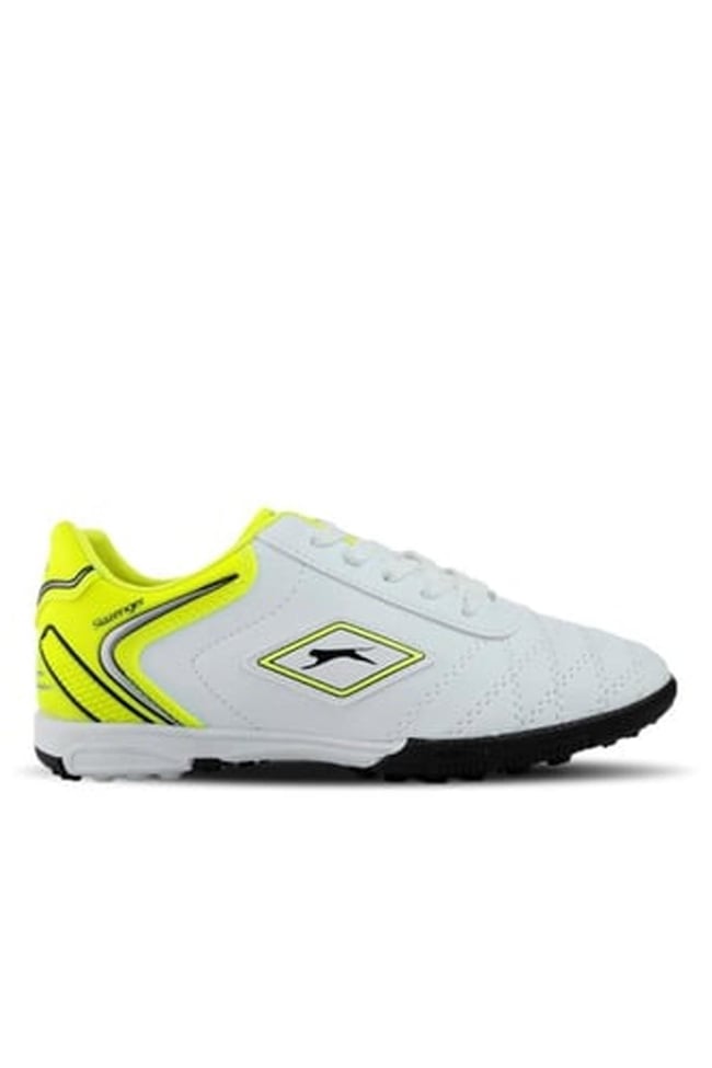 Slazenger Sa12Ff220-021 Beyaz Sarı Hugo Halısaha Filet Çocuk Ayakkabı