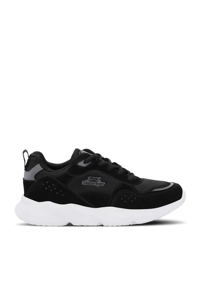 Slazenger Sa15Rk065-510 Omaha Sıyah / Beyaz Zenne Kosu Ayakkabısı