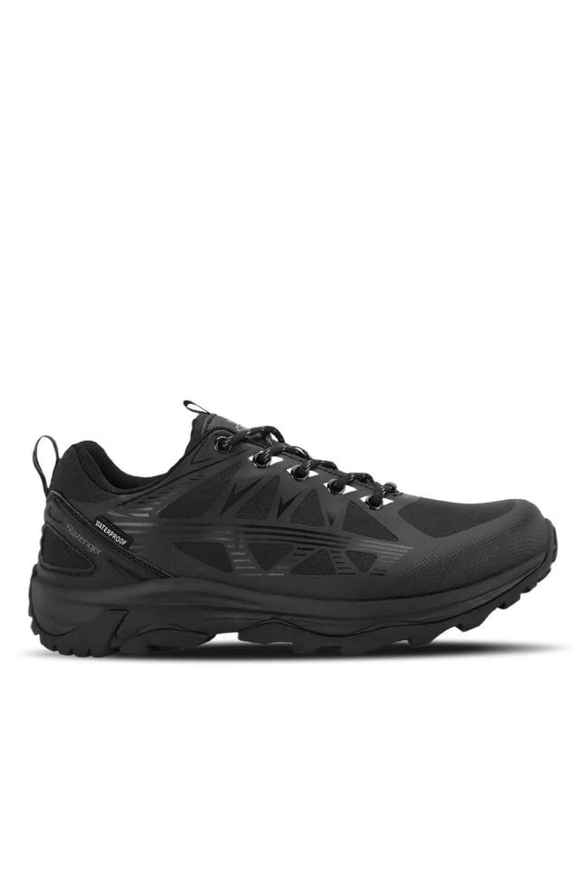 Slazenger Sa23Oe086-596 Wilton Siyah Siyah Erkek Ayakkabı
