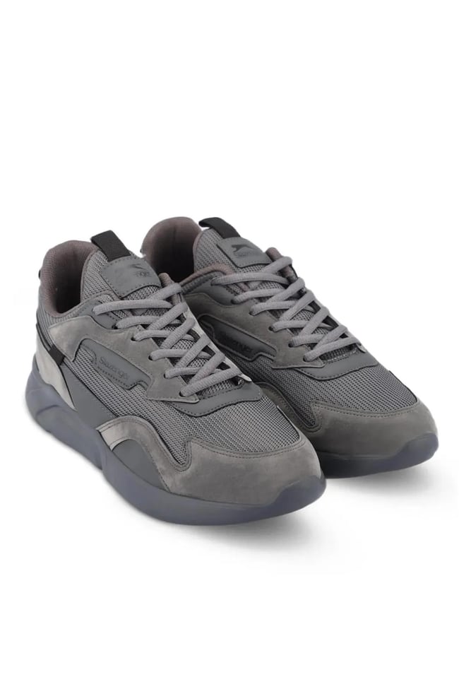 Slazenger Sa23Re048-230 Option Füme Erkek Koşu Ayakkabısı