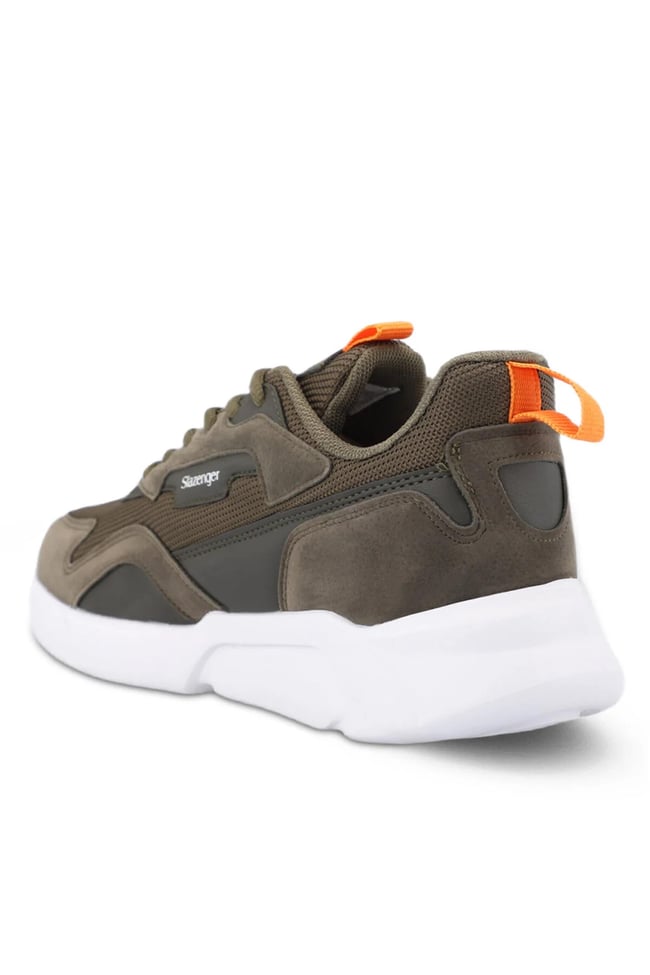 Slazenger Sa23Re048-800 Option Haki Erkek Koşu Ayakkabısı