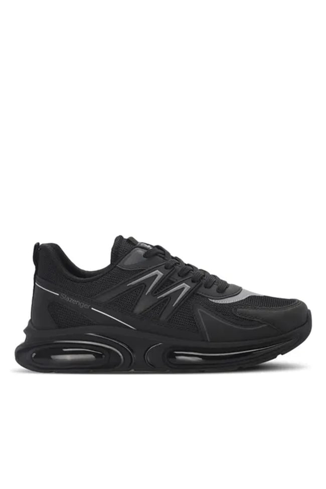 Slazenger Sa24Re010-518 Zıgor Sıyah / Fume Erkek Kosu Ayakkabısı