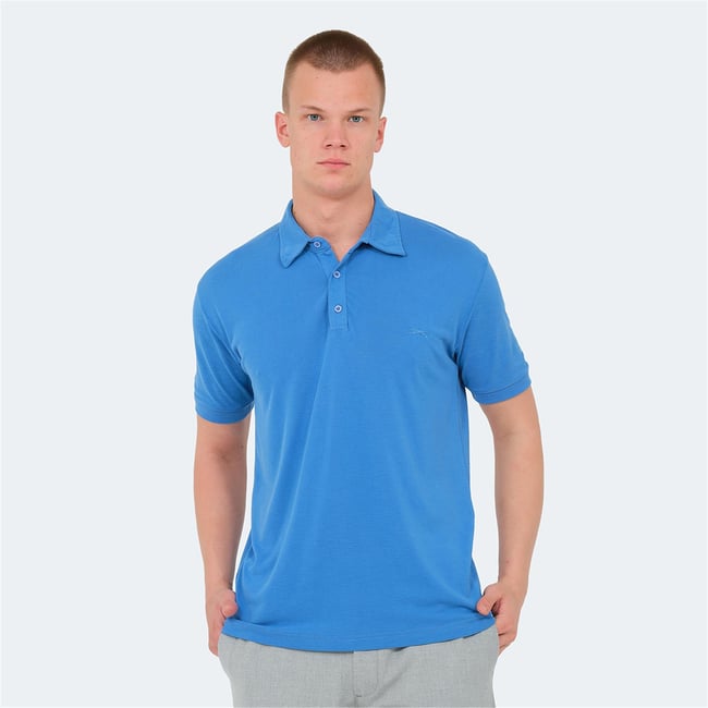 Slazenger  St14Te027-406 Katsuro Koyu Mavı Erkek T-Shirt