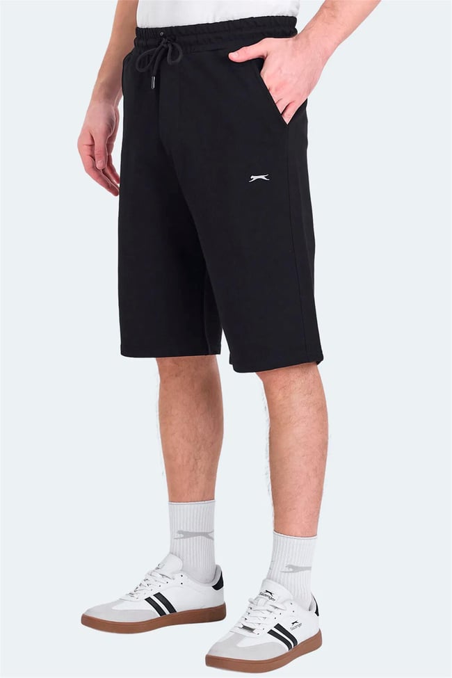 Slazenger St15Se021-500 Kalev Sıyah Erkek Sort