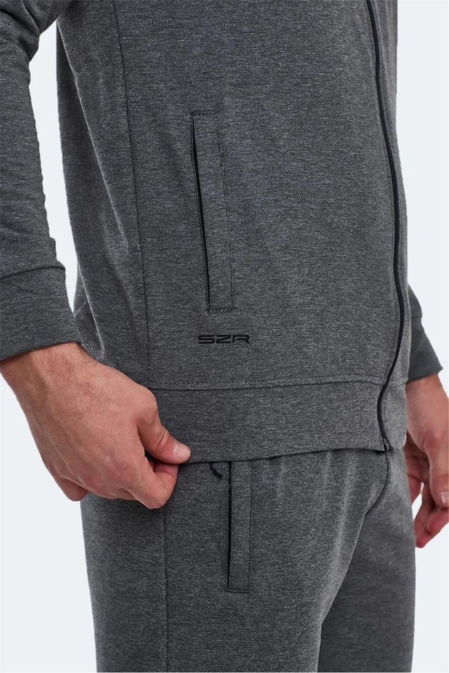 Slazenger St23Ee036-230 Füme Erkek Oran 2 İplik Eşofman Takım