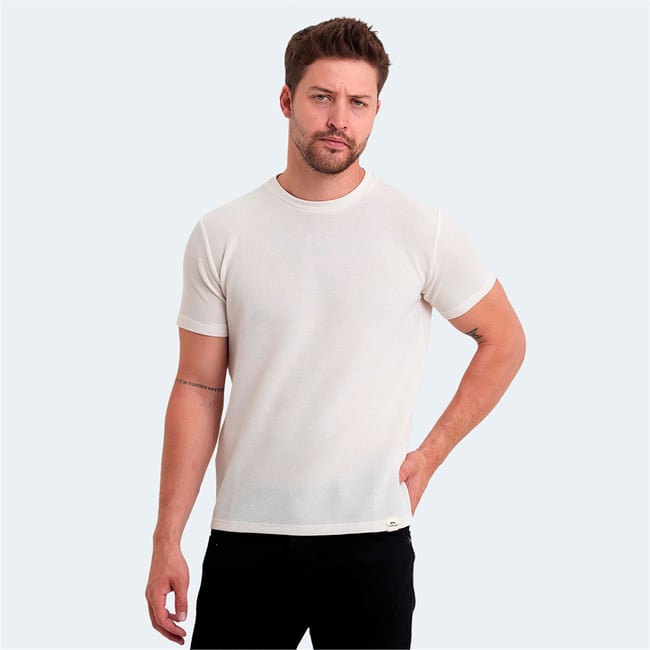 Slazenger Velvel Beyaz Erkek T-Shırt