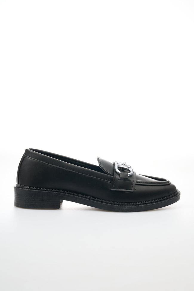 Swell Soft 18 102 Siyah Kadın Loafer Ayakkabı