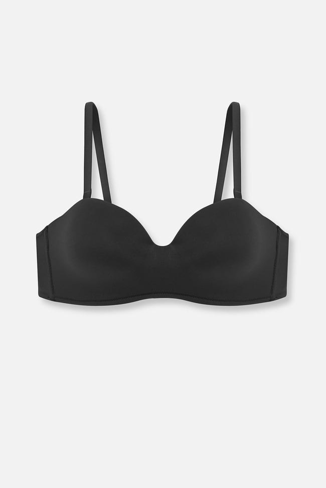 Trend 2560 Siyah Kadın Mikro Lotus Kap Sütyen
