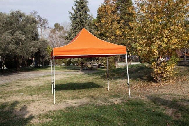 Tunç Çadır Gazebo Çardak Gölgelik Turuncu 3x3