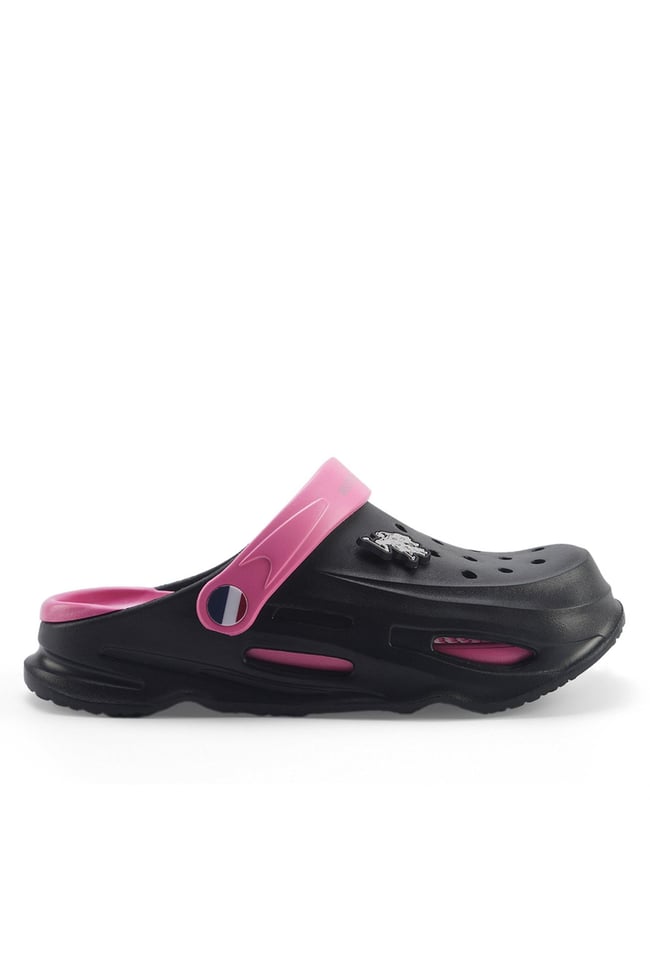 Us Polo 5M Paula 5Fx Siyah Kadın Crocs Terlik
