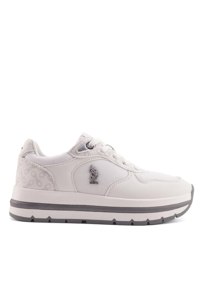 Us Polo 5P Shery 5Fx Beyaz Zenne Fashıon Sneaker Ayakkabı