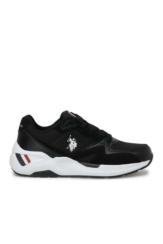 Us Polo A10150185012010 4M Husky 4Fx Siyah Erkek Sneaker Ayakkabı