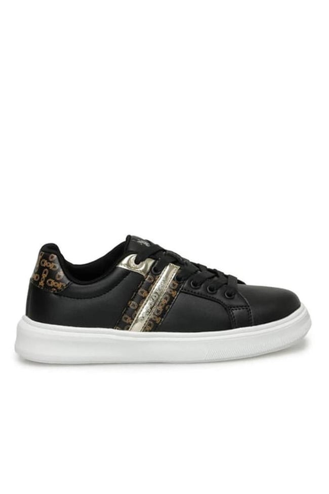 Us Polo A10153244812010 4P Leslı 4Fx Siyah Kadın Sneaker Ayakkabı