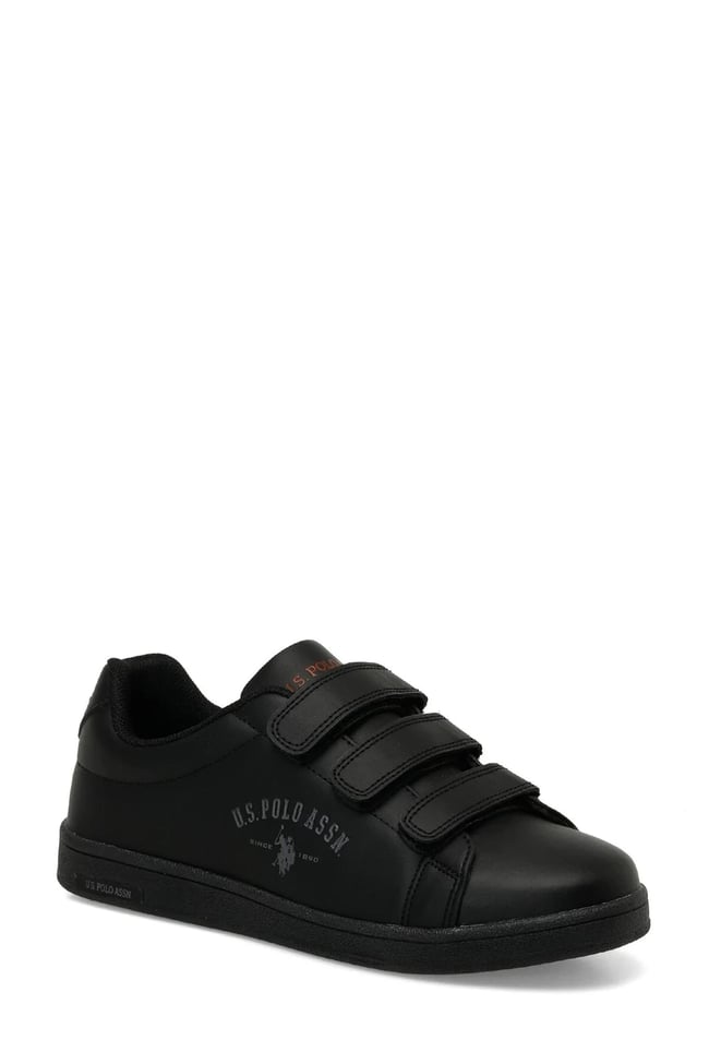 Us Polo A10181289612010 Sınger 4Pr Siyah Kadın Pu Termo Sneaker Ayakkabı