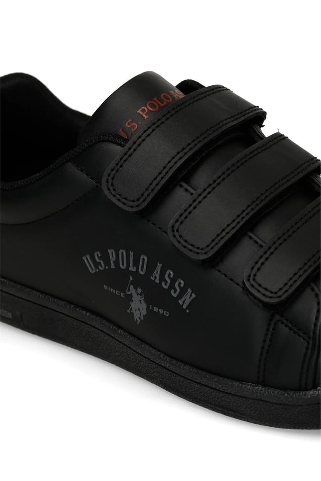 Us Polo A10181289612010 Sınger 4Pr Siyah Kadın Pu Termo Sneaker Ayakkabı