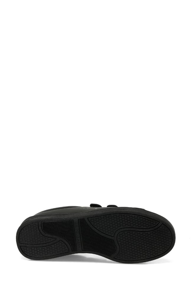 Us Polo A10181289612010 Sınger 4Pr Siyah Kadın Pu Termo Sneaker Ayakkabı