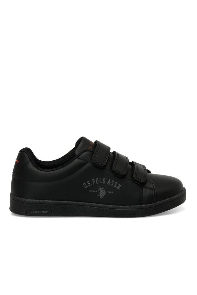 Us Polo A10181289612010 Sınger 4Pr Siyah Kadın Pu Termo Sneaker Ayakkabı