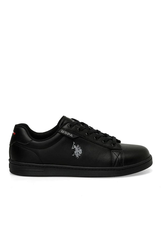 Us Polo A10181600212010 4F Costa 4Pr Siyah Erkek Havuz Taban Sneaker Ayakkabı