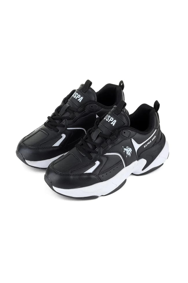 Us Polo A10188036612010 4W Isabella 4Pr Siyah Kadın Sneaker Ayakkabı