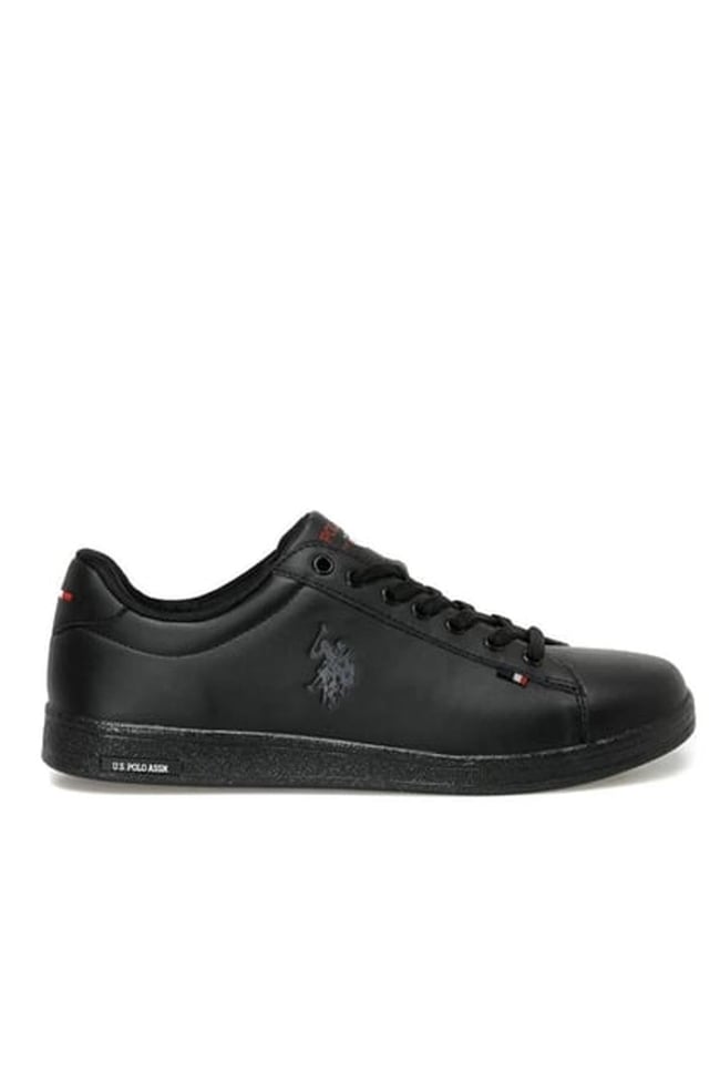 Us Polo Franco 3Pr Siyah Siyah Erkek Sneaker Ayakkabı