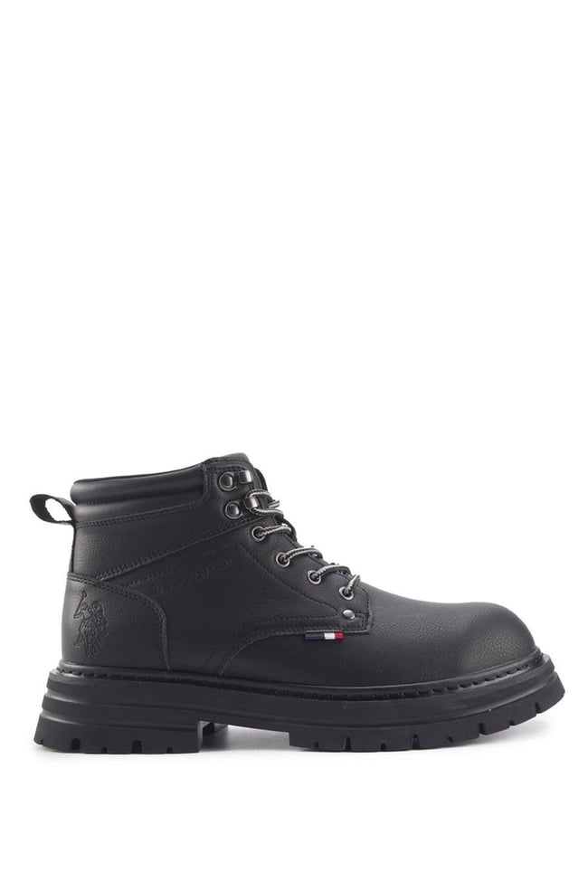 Us Polo Shura 3Pr Siyah Erkek Worker Bot