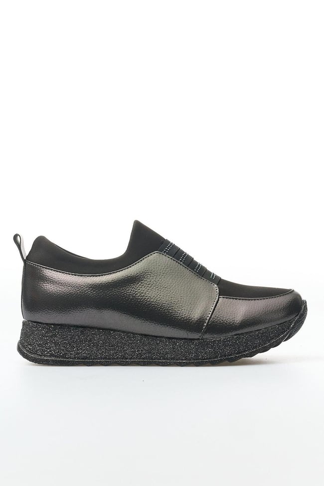 White Line 115-300 Platin Kadın Casual Ayakkabı