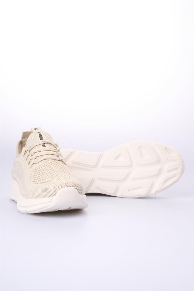 Wonderfull 4316 Bej Erkek Spor Ayakkabı